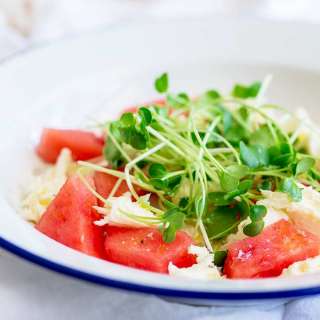 Mozzarella and Watermelon Salad Recipe