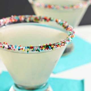 Funfettini Birthday Cake Martini