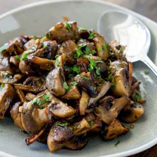 RECIPE - Roasted Mushrooms (Baked Mushrooms)