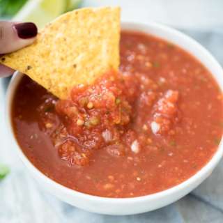 Oven Roasted Salsa