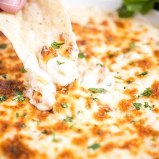 White Queso Dip with Cream Cheese