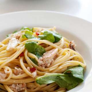 Crab and Rocket Linguine