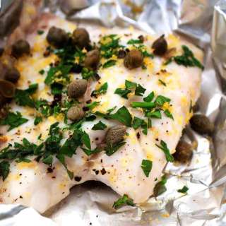 Oven Roasted Snapper Parcels