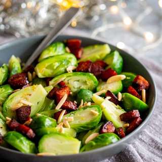 Brussel Sprouts with Chorizo Recipe