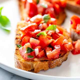 Italian Bruschetta Al Pomodoro