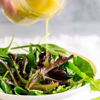 Simple Salad and Simple Salad Dressing Recipe
