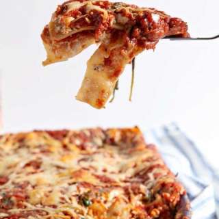 Vegetarian Spinach Lasagna