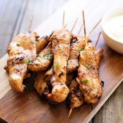 Hot and Spicy Chicken Skewers