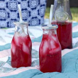 Mixed Berry Mint Lemonade