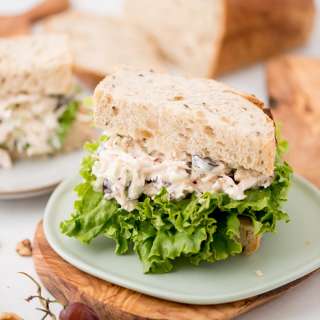 Easy Chicken Salad with Grapes