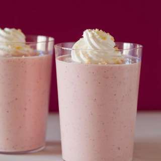 Roasted Strawberry Shortcake Shakes