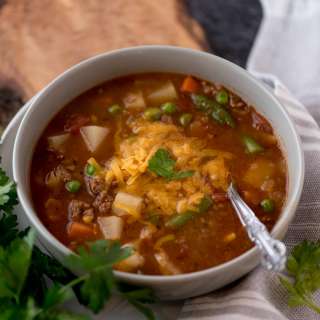 Vegetable Hamburger Soup