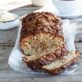Peanut butter swirl Banana bread