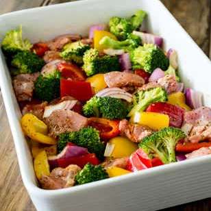 Tray Bake Mediterranean Chicken