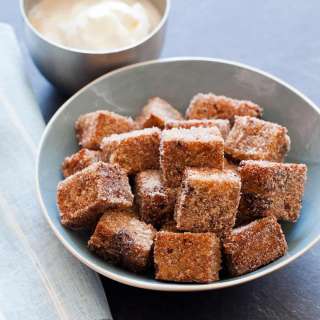 Banana Bread Churro Bites