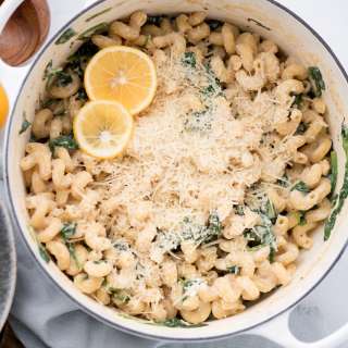 One Pot Ricotta Lemon Pasta