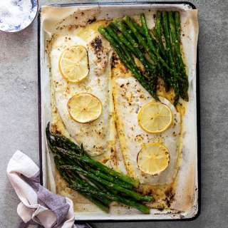 Easy lemon butter baked fish
