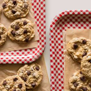 Chocolate Chip Rice Krispies Treat Cookies