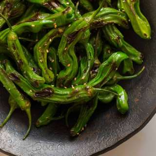 Blistered Shishito Peppers
