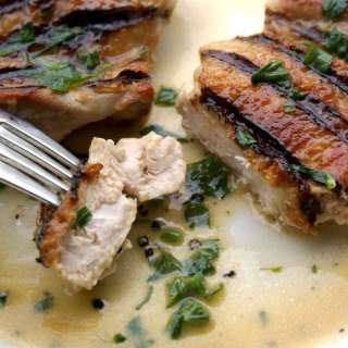 Char-Grilled Herb Mustard Chicken