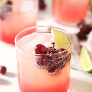 Grape Shrub Mocktail
