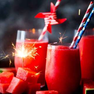 Boozy Watermelon Slush Cocktail