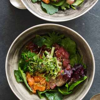 Korean Spicy Sashimi Salad (Hwe Dap Bap)