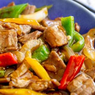 Chinese Pepper Beef Stir Fry Recipe