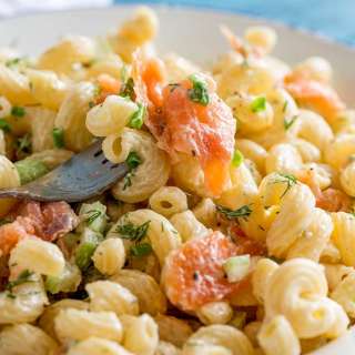 Smoked Salmon Pasta Salad Recipe
