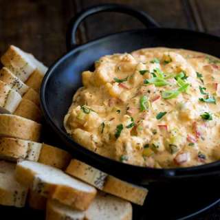 Louisiana Hot Shrimp Dip with Cream Cheese