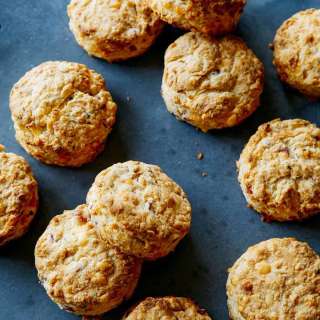 Ham and Cheese Buttermilk Biscuits