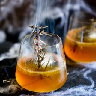 Haunted Graveyard Halloween Cocktail