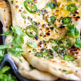 Homemade Bullet Naan