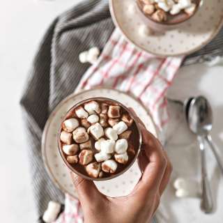 Gourmet Vanilla Hot Chocolate