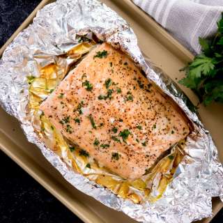 Baked Salmon in Foil
