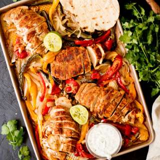 Chicken Fajita Sheet Pan Recipe