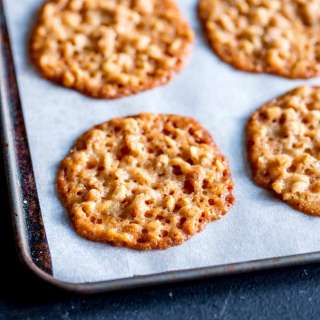 Crispy Peanut Thins - 15 Minute Cookies