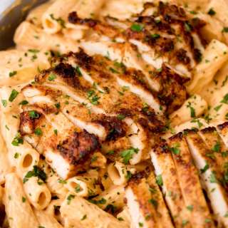 Cajun Chicken Alfredo Pasta