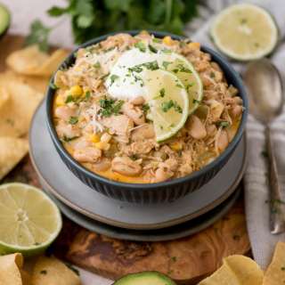 Easy Creamy White Chicken Chili