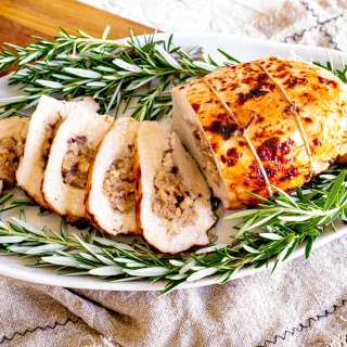 Rolled Stuffed Turkey Breast