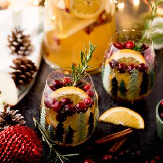 White Christmas Sangria Recipe
