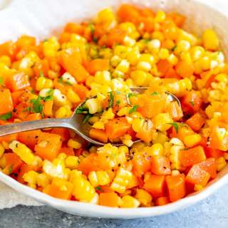 Buttered Carrots and Corn Recipe
