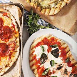 Grilled Pizza