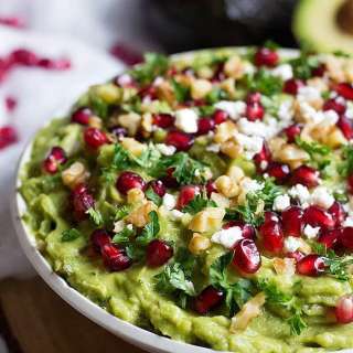Pomegranate Guacamole