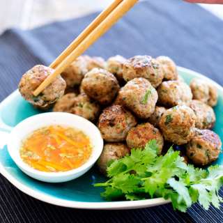 Thai Pork Meatballs
