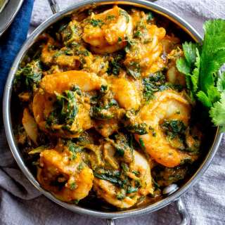 Shrimp Saag Recipe