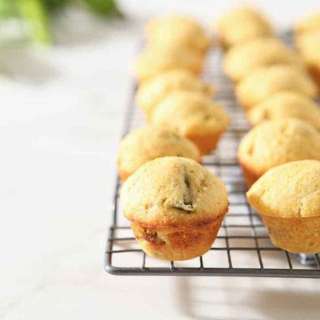 Hatch Chile Mini Cornbread Muffins