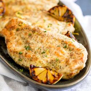 Easy Crispy Lemon Pepper Chicken Breasts