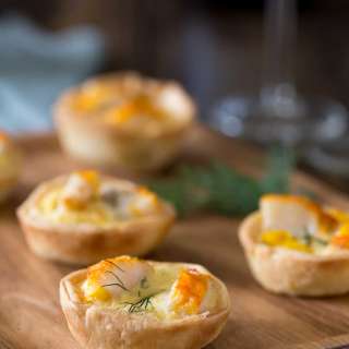 Smoked Fish and Sweetcorn Tartlets