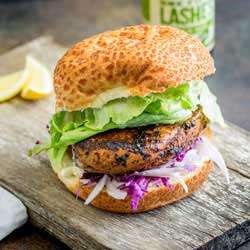 Peri Peri Chicken Burger with Fennel Slaw